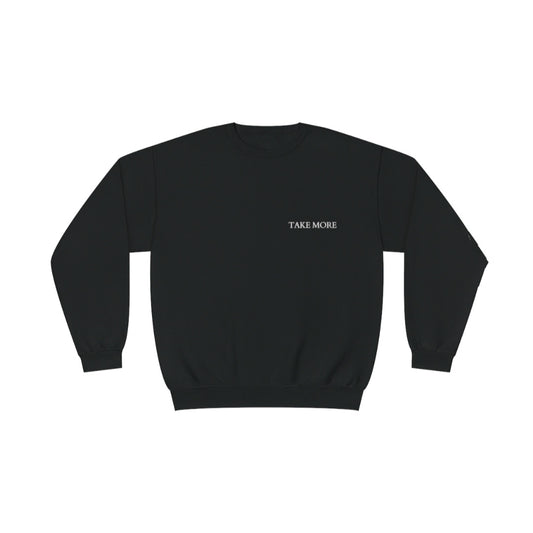 Sweater TAKE MORE black